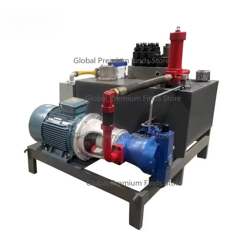 Integrated Hydraulic Power Unit Power Pack Compact Hydraulic Station Piston Pump 350Bar 50HP 220V/380V/440V Solar Trackers
