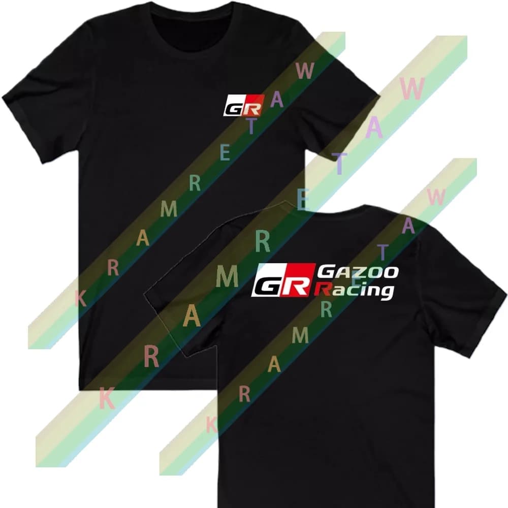 2025 summer Men T Shirt Casual GR Gazoo Racing T-shirt Graphic Summer Short Sleeves 100% Cotton Cool Tee S-3XL