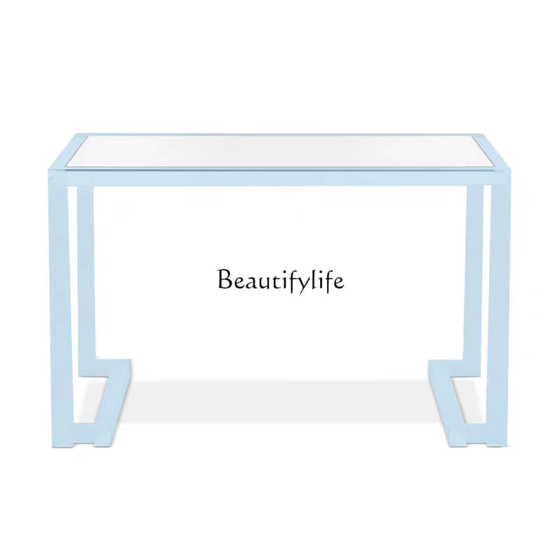 4*Acrylic dopamine desk modern computer plexiglass ins french