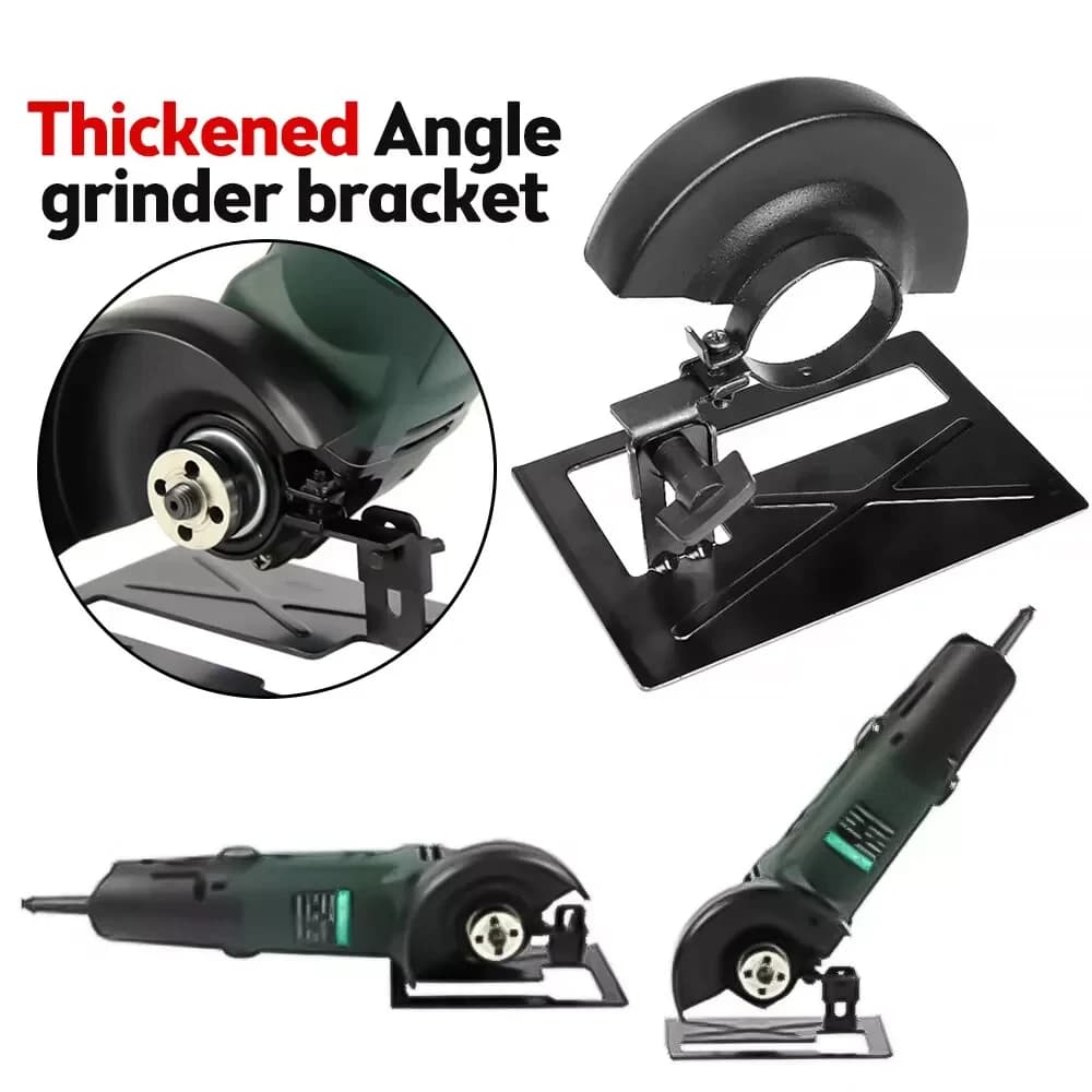 D9 Universal Angle Grinder Bracket Adjustable Metal Angle Grinder Bracket Saw Rack Base Sliding Angle Bracket Woodwoking Tools