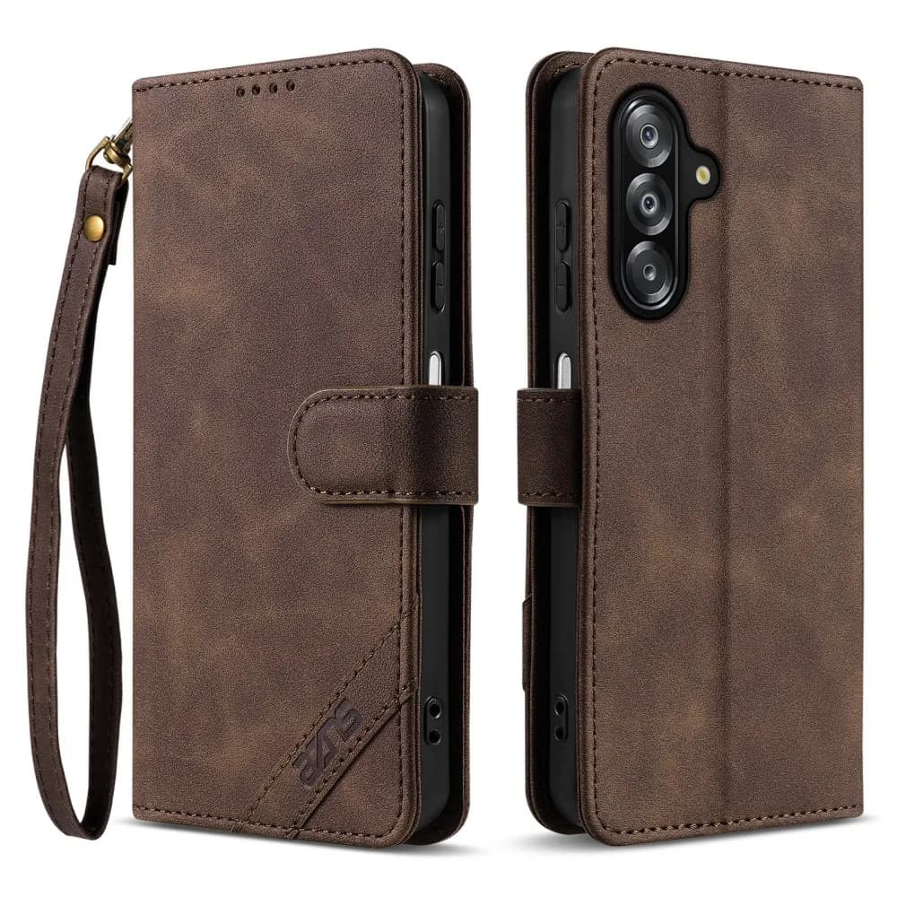For Samsung Galaxy A17 A18 A07 A08 Phone Case Wallet Shell Protective Card Slot Flip Pu Leather Shockproof Back Cover