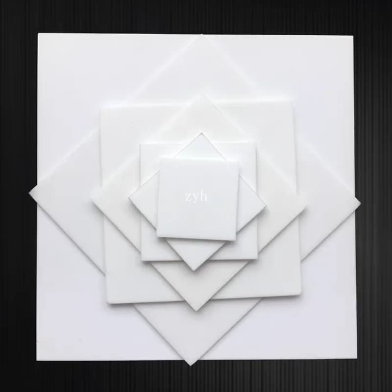 95 Alumina Ceramic Sheet Plate High Temperature Resistant Substrate Thermal Insulation Insulating Fin Steel Corundum Disc