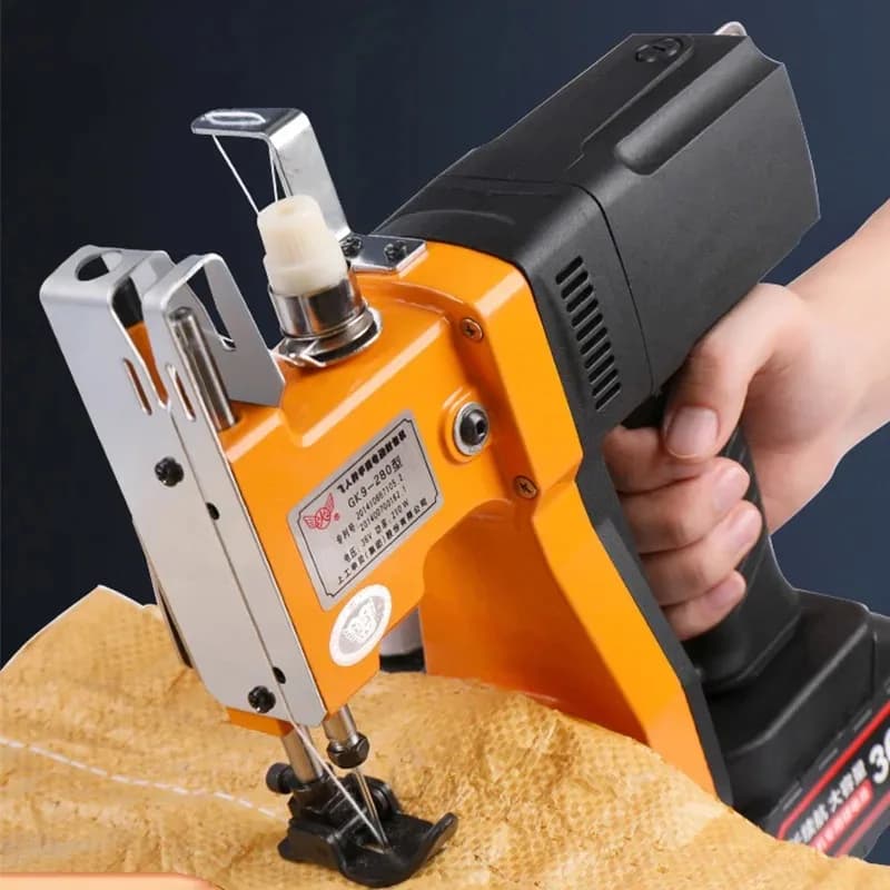 Electric Sewing Machine Portable Automatic Packaging Agriculture Textile Industry Woven Bag  Electric Packaging Machine