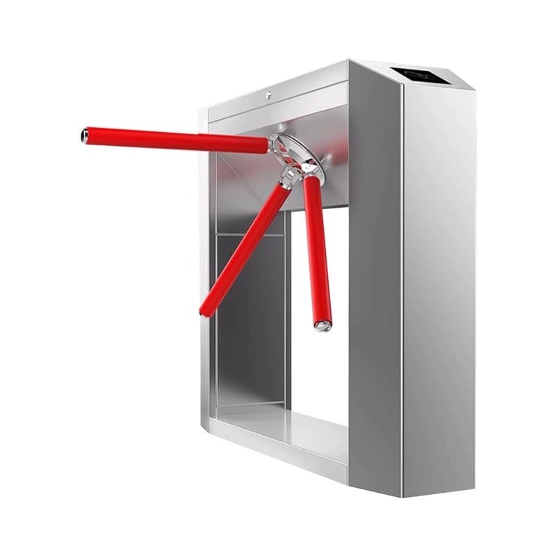 Pedestrian access gate Construction site facial recognition access control system Three-roller gate