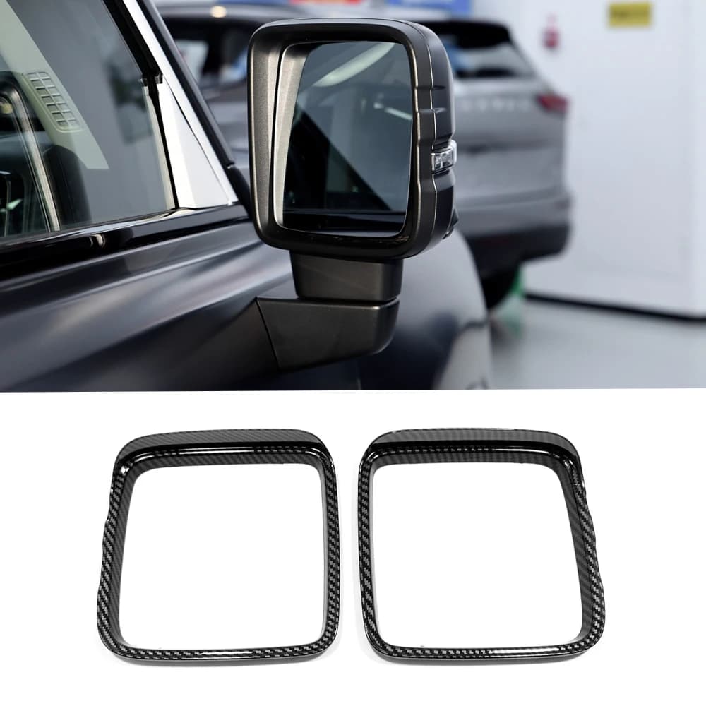 For Haval H9 2024 Car Accessories Rear View Mirror Rain Eyebrow Auto Exterior Trim Parts Protection Styling Stickers