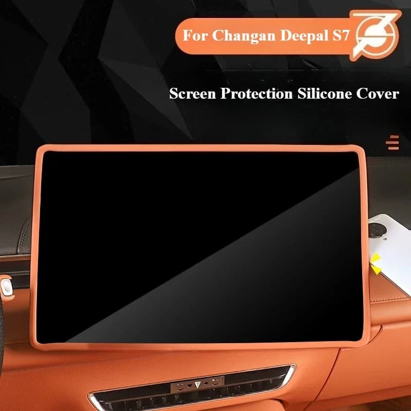 For Changan Deepal S7 2025 Screen Protection Silicone Cover Original Car Color Anti-Collision Scratch-Proof Soft Case