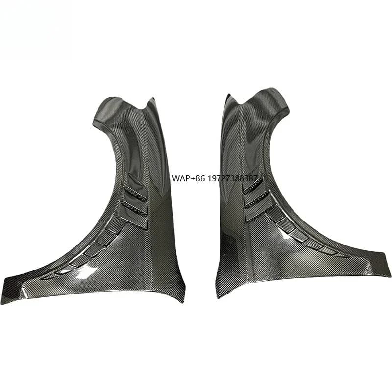 Modified Car Body Kit Carbon Fiber Dual Side Front Wheel Fender for  A3 S3 RS3 2015-2019 Ventilated Front Side Fender