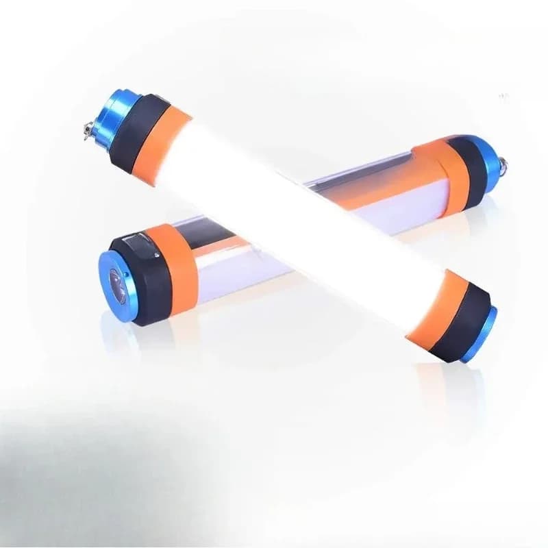 Waterproof Rechargeable Powerful Light Emitting Diode Tactical Flashlight Multifunctional Mini Flashlight Outdoor Safety IP68