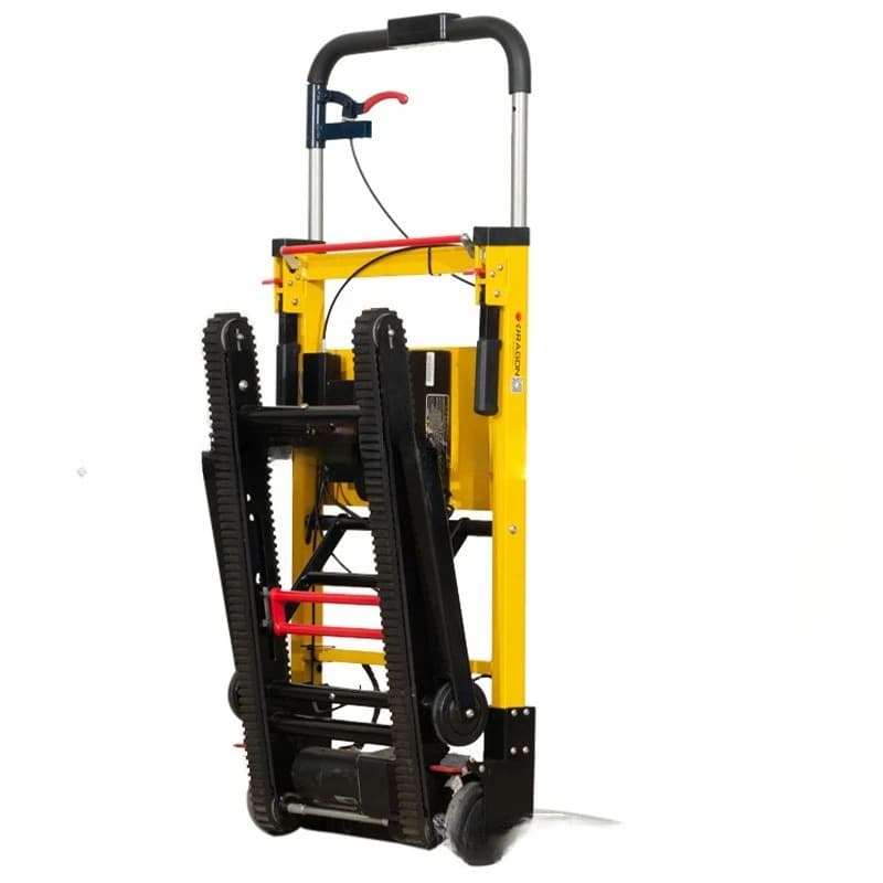 Construction site electric climbing machine up and down the stairs crawler climbing artifact