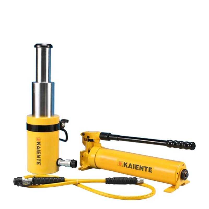 House Lifting Bungalow Low Price 30 Ton Enerpac Single Acting  Multistage Hydraulic Cylinders Jack