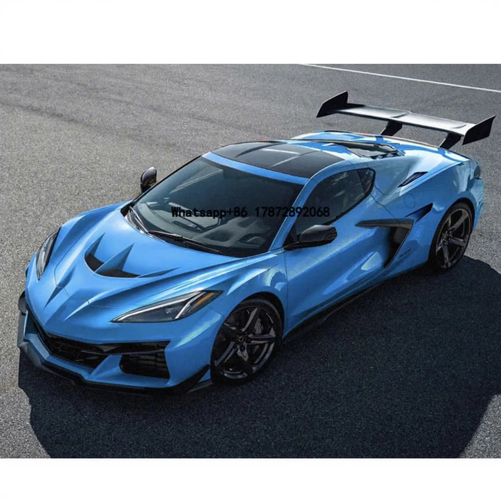 Direct Factory Sale Carbon Fiber Engine Hood for 20+ Corvette C8 Modified ZR1 Style Includes Bolts New Condition
