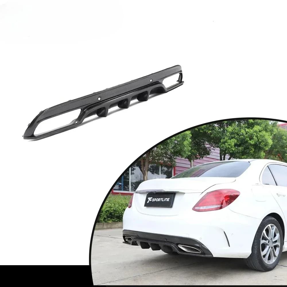 High quality real carbon Rear Bumper Diffuser LipHOT SALES