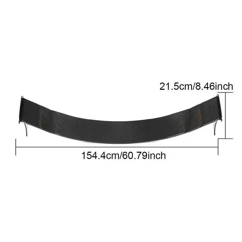 Dry Carbon Fiber Rear Trunk Wing Spoiler for 911 991 Turbo S 2-Door 2014-2016