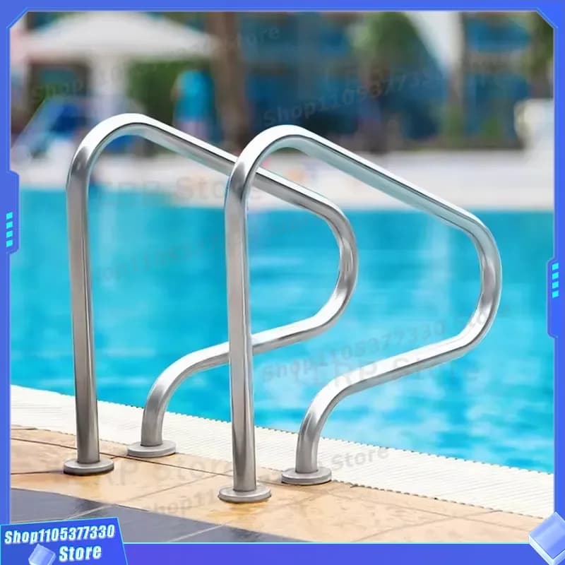 304 Stainless Steel Non Slip Swimming Pool Ladder Durable Safety Accessory for Inground Pools High Quality LGT Equipment LGT