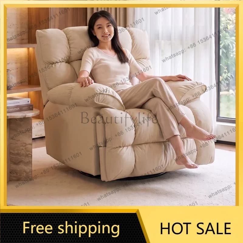 PG single sofa living room bedroom multi-functional massage rocking chair electric reclining lazy sofa leisure chair
