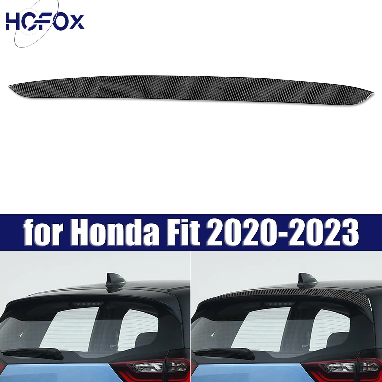 for Honda Fit 2020-2023  Rear Trunk Spoiler Wing Lip New Design high-performance version Auto Accessories Tuning