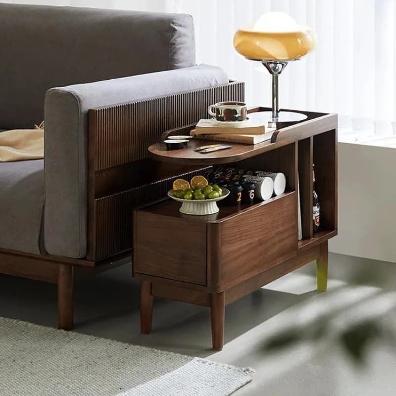 Living room corner, light luxury storage, storage