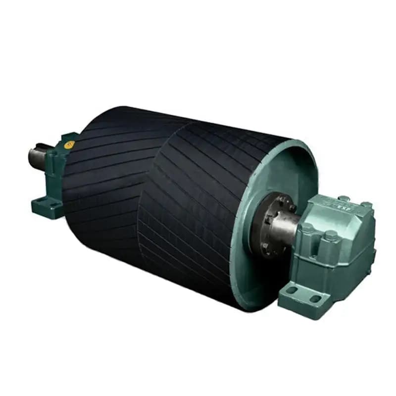 Heavy Duty Conveyor Drum Engineered for Non Stop Production with Superior Anti Stick Coating That Prevents Material Build up
