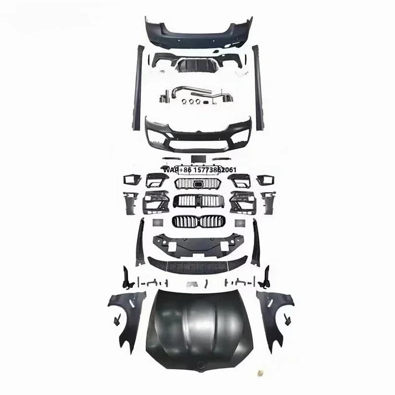 Body Kit Suitable for 10-16  5 Series F10/F18 Upgraded 22 Models G30/G38 Package Tail Light Front Bar Rear Upgraded Version