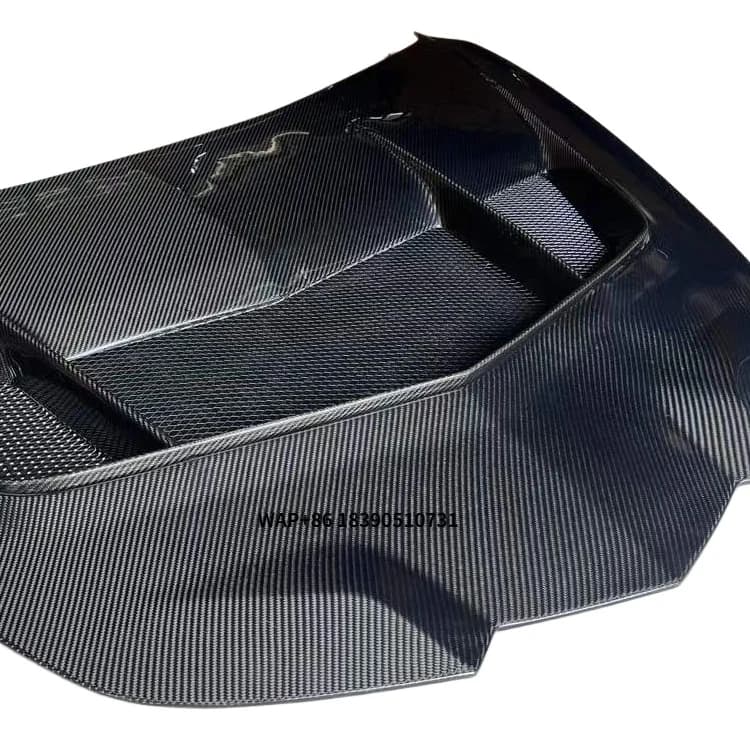 Carbon Fiber Bonnet Engine Hood Scoop Bodykit for Corvette C8 ZR1 Style 2020+