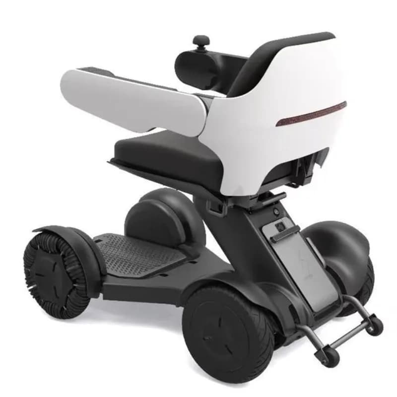 High-end remote control intelligent electric wheelchair, automatic folding electric four-wheel scooter for the elderly