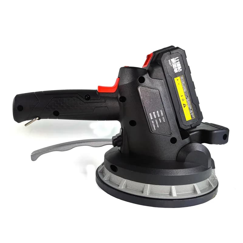 Floor Tile Leveling Machine Electric Manual Tile Lifter for Ceramic Vinyl Tile Installation Construction Tool 180mm Suction Cup
