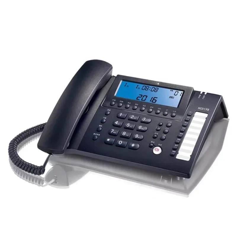 Computer recording phone 198B built-in card, recording phone, can be connected to a computer seat