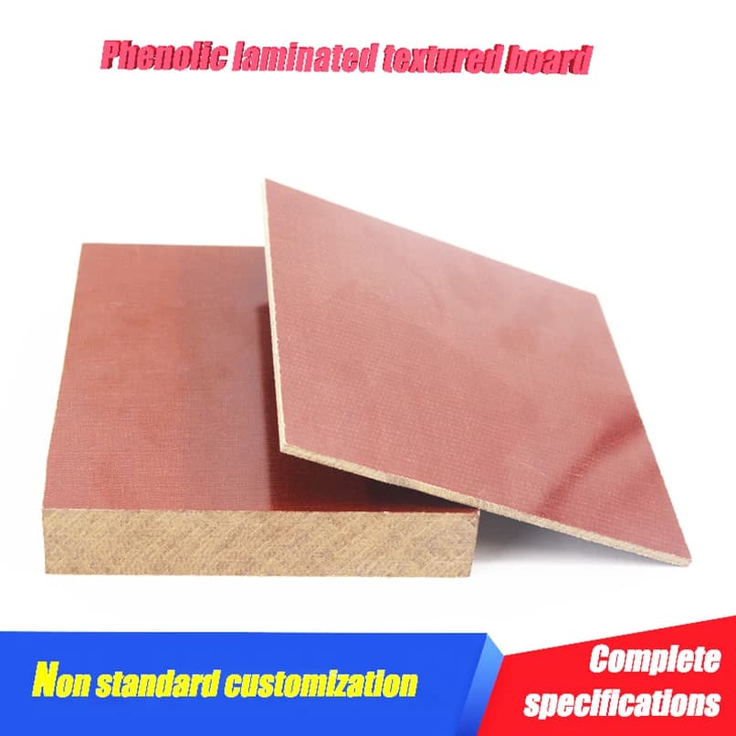 1~20mm Thick Bakelite Wood Board Insulated Phenolic Resin Board