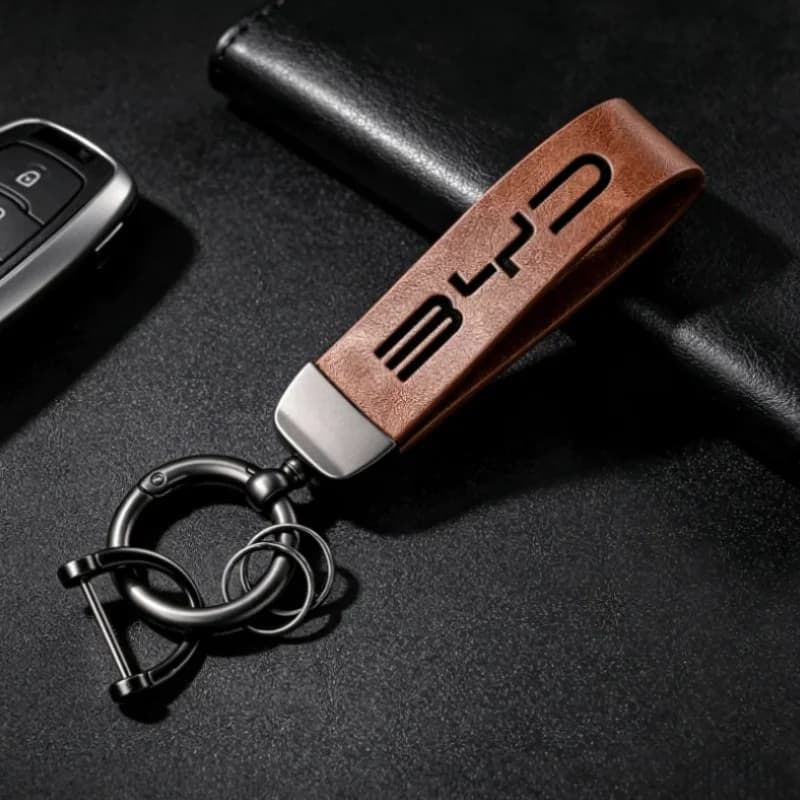 Auto Key Ring Car Key Fob Strap Car Key Clip For BYD Seal U Dolphin Mini Sealion 7 Song Pro ATTO 3 Yuan UP Dolphin Seal 5