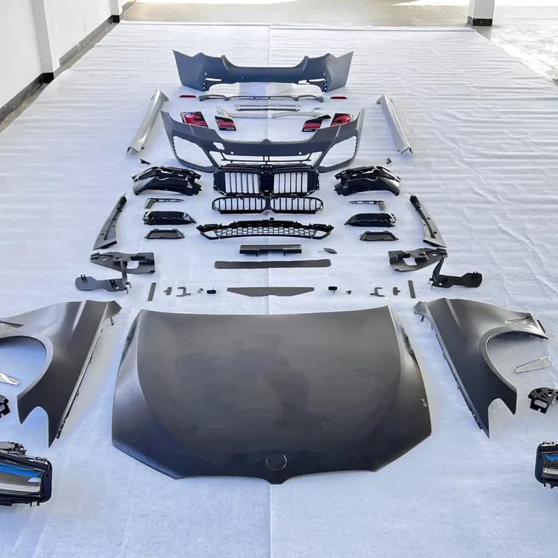 5 series F10 F18 TO G30G38LCI 530i 535i MT BODY KITS FOR  F10 F18 to G30 G38 LCI hood fenders bumpers grille headlamp tail light