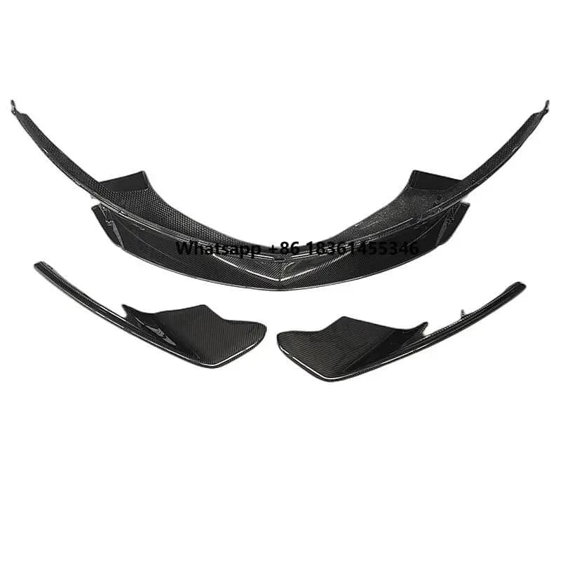 for  540C 570S Body Kit OEM Style Dry Carbon Fiber Front Bumper Lip Front Bumper Edge