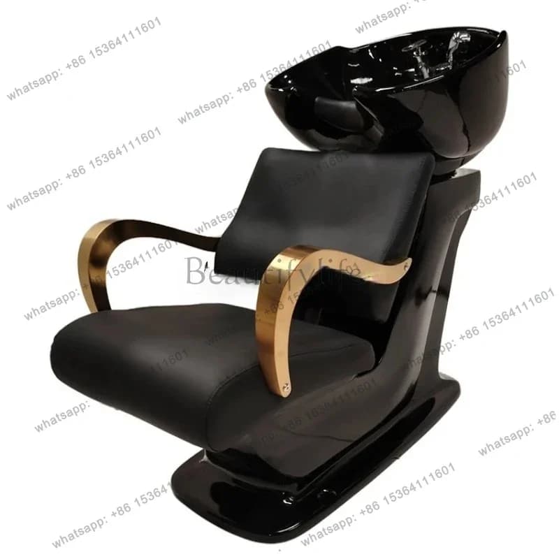 z.new seated shampoo chair household hair shampoo bed flush barber shop shampoo bed