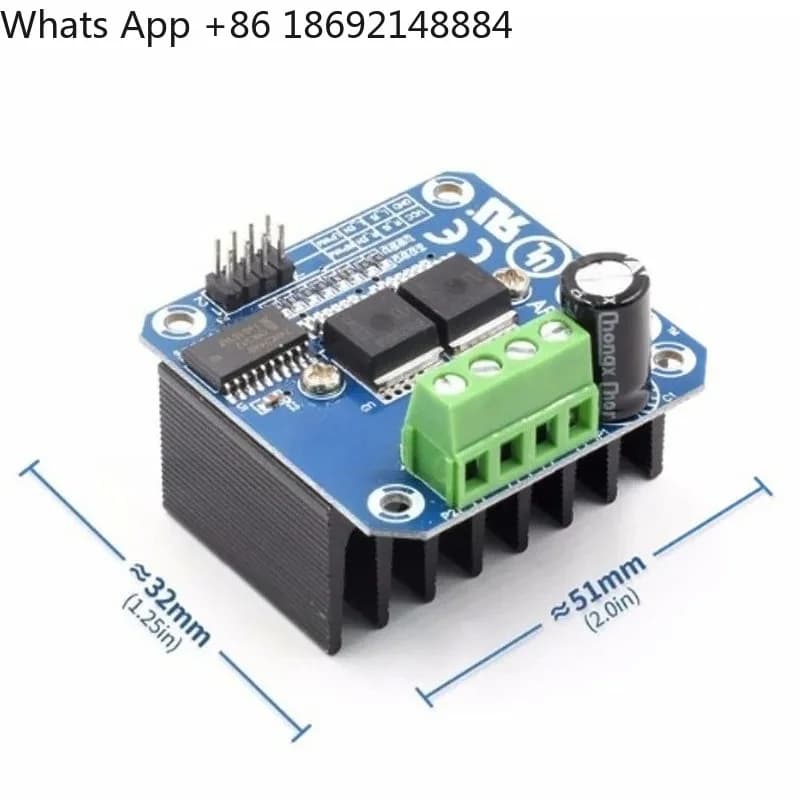 High Power Intelligent Car Motor Drive Module BTS7960 43A