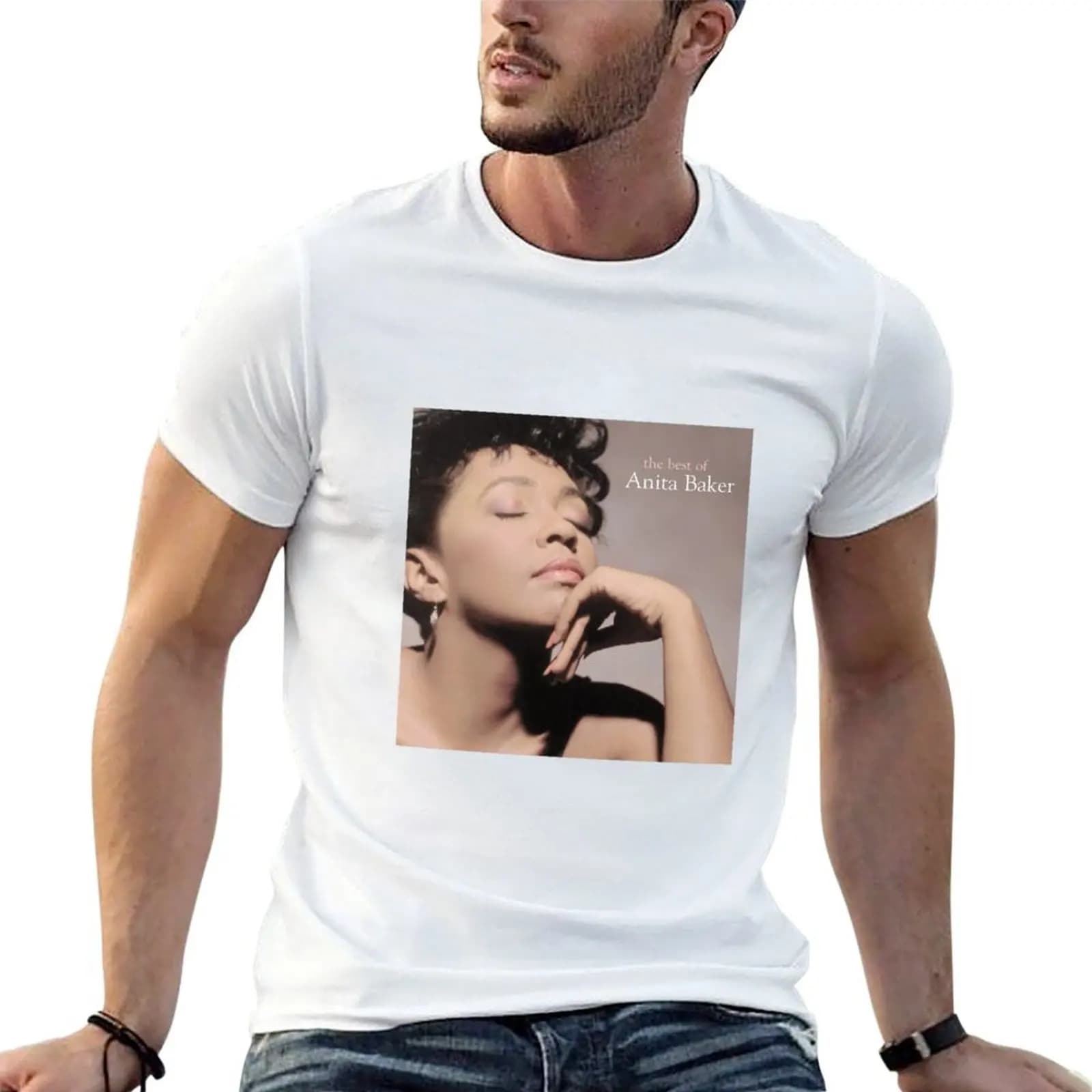 Anita Baker T-Shirt graphic t shirts luxury luxury clothes men