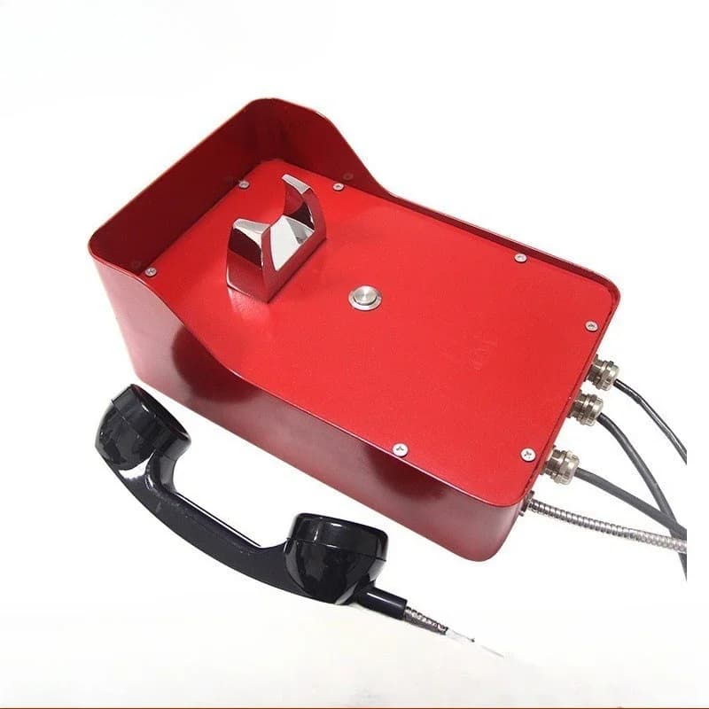 Waterproof phone, aluminum alloy waterproof phone, light-transmitting keyboard IP waterproof sound reinforcement intercom
