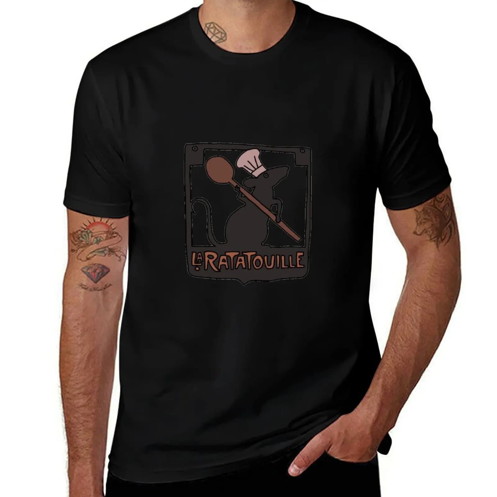 La Ratatouille Sign - Ratatouille T-Shirt t shirt custom print T-Shirt