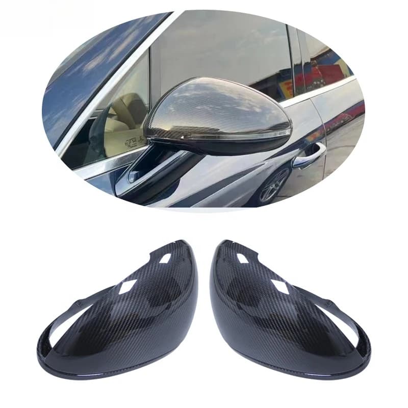 LHD Rearview Mirror Cover for  957 2015 2016 2017 Carbon Fiber Side Mirror Shells Replacement Type