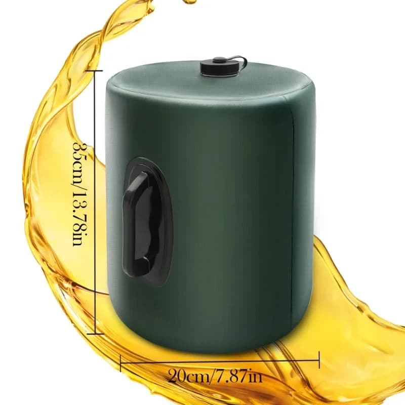 Lightweight and durable portable oil bag, leak-proof and wear-resistant portable fuel tank