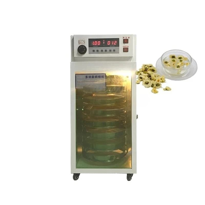 Commercial 20 Layer Rotary Fruit Tea Dryer  Food Mango Air Dryer