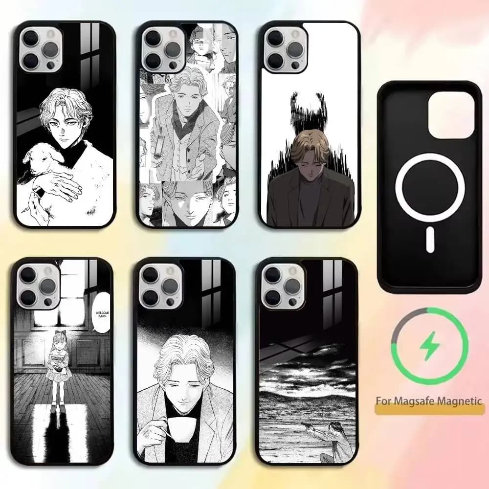 Kara no Kyokai- Ryougi Shiki-Kokutou Mikiya Phone Case For iPhone17,16,15,14,13,12,11 Plus,Pro Allows magnetic wireless charging