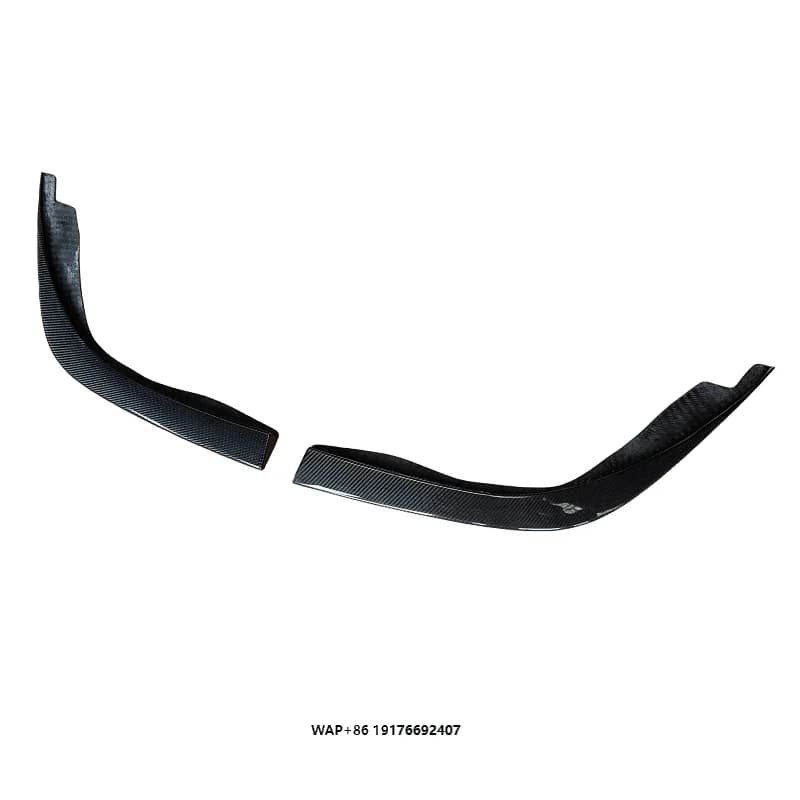 For theFerrari F8 Tributo Spider Body Kit Genuine Carbon Fiber Factory Style Front Bumper Corner Pack to Body Kit