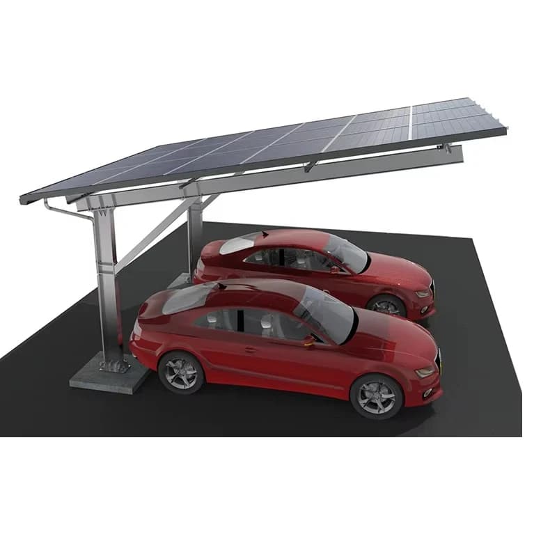 High waterproof photovoltaic panel, garage solar installation system