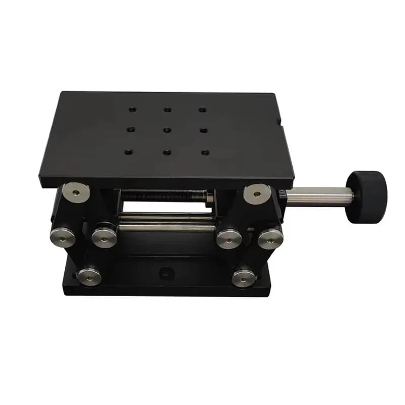 Precision Manual Lab Jack Screw-Driven Lifting Stage PT-SD421 Slide for Test Instruments
