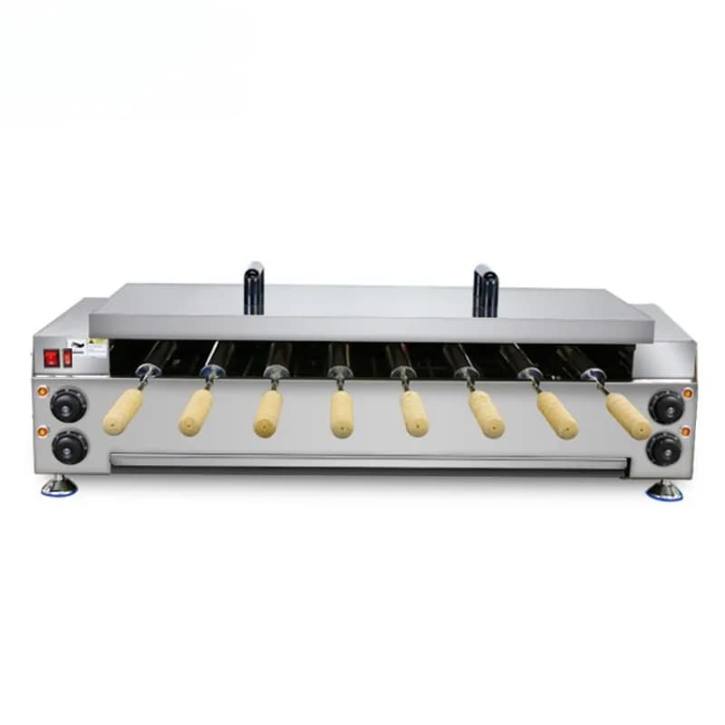 Doughnut Maker Chimney Roller Baking Doughnut Maker Cake Roller Oven Horizontal Bread Oven
