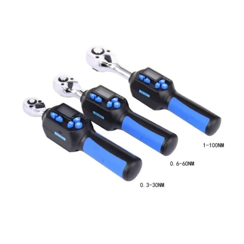 digital torque ratchet wrench 1/4 0.3-30N/M 3/8 0.6-60N/M 1/2 1-100N/M precision 2% Hot sales