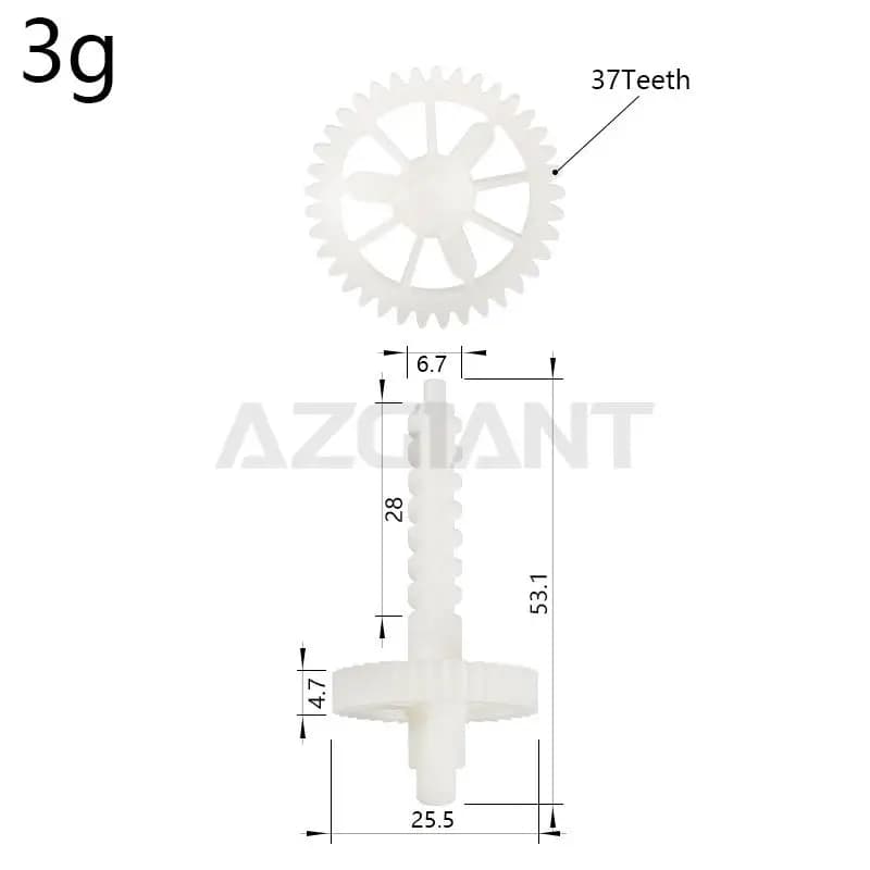 AZGIANT for Land Rover Range Rover Sport 2006-2013 car fuel filler cap locking system 37 Teeth gear direct replacement tool OEM