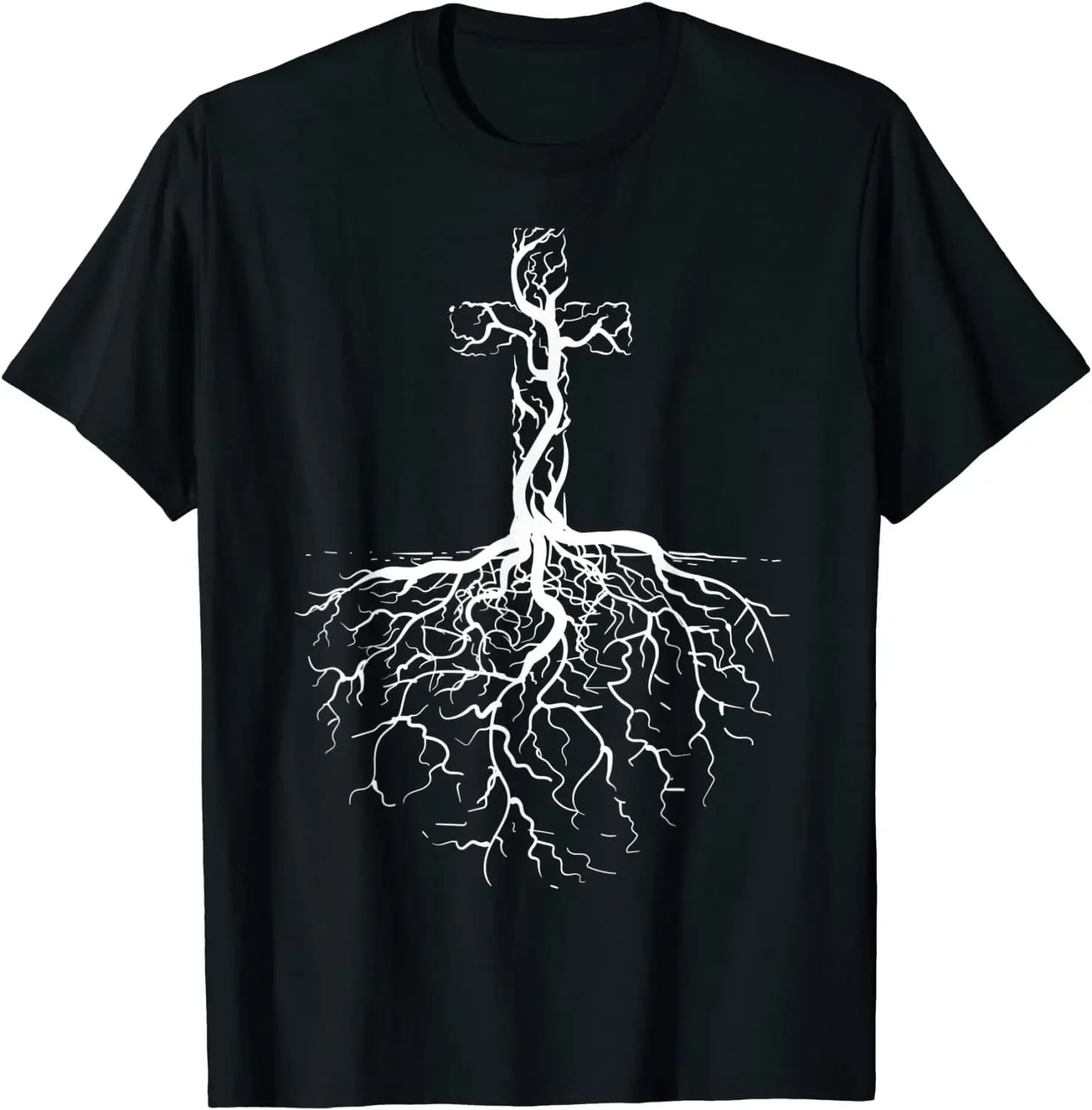 Christian Cross Shirt I Love Jesus Gift Summer Cotton O-neck Short Sleeve T-shirt