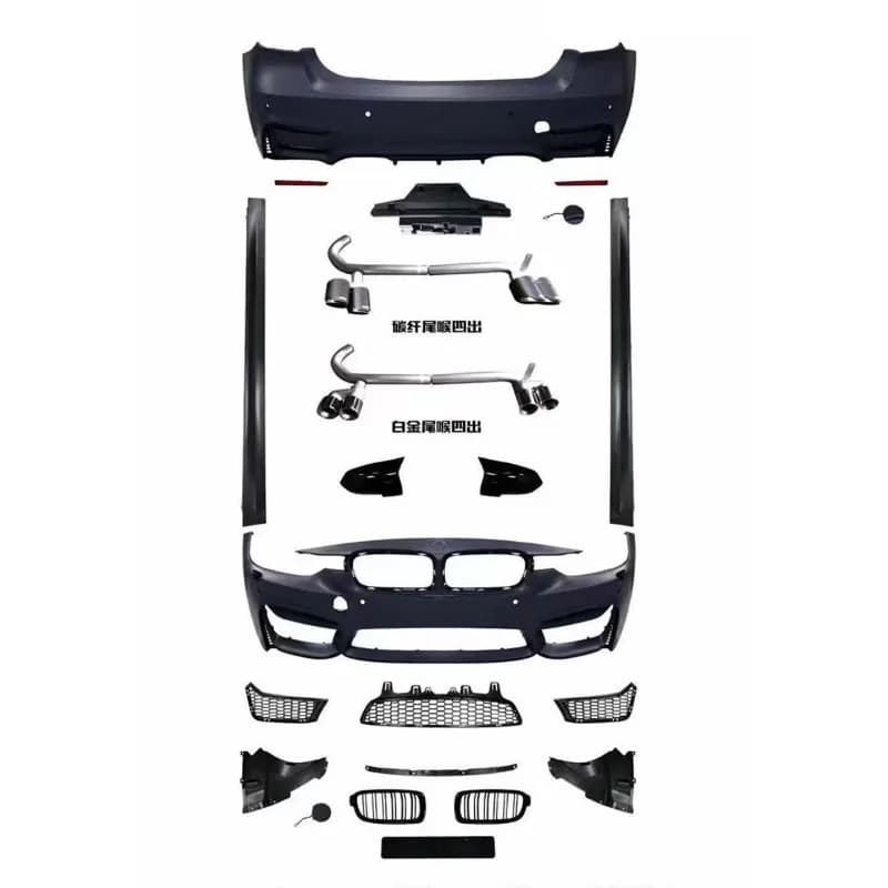Large enclosure kit front bar bumper for car modification