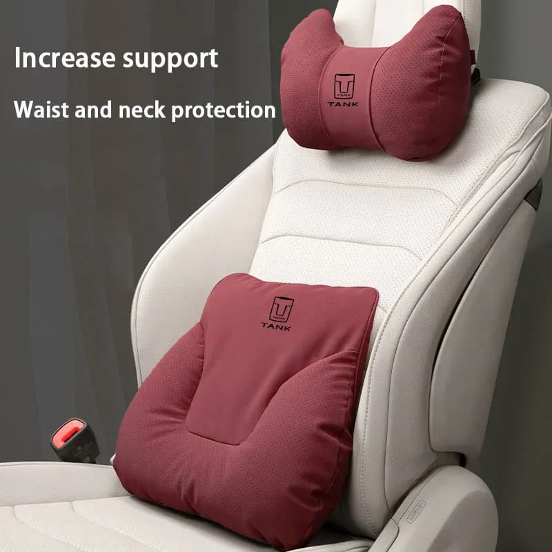 For Great Wall Tank 300 500 700 Auto Interior Accessories Car Seat Headrest Waist Seat Support Car Neck Pillow Waist Pillow