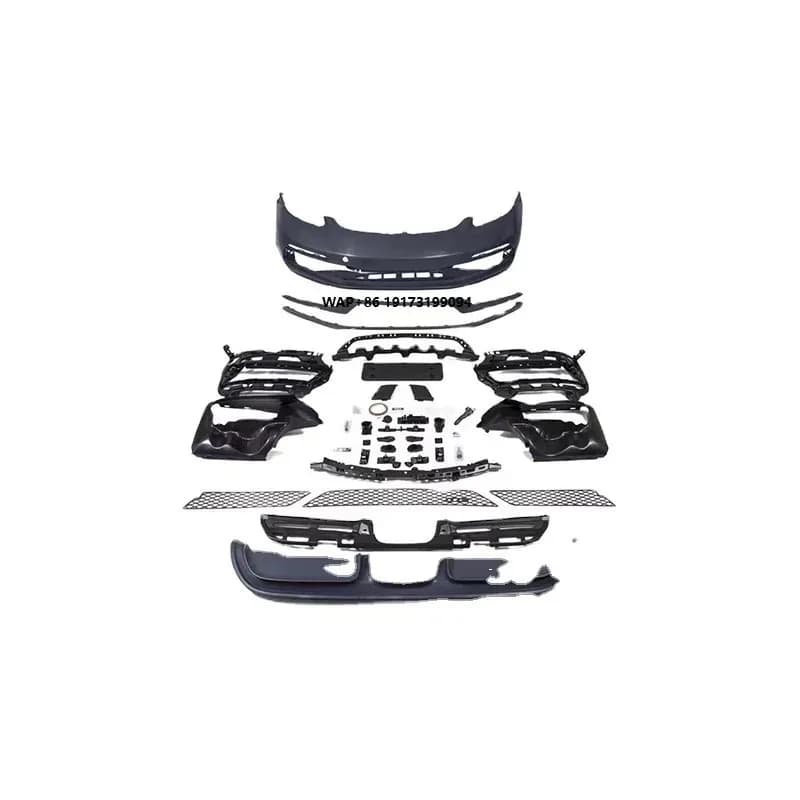 T- Factory Body Kits for  Cayman Boxster 718 High Quality Front Bumper Assembly Taillamp Tail Lip Upgrade GTS Style